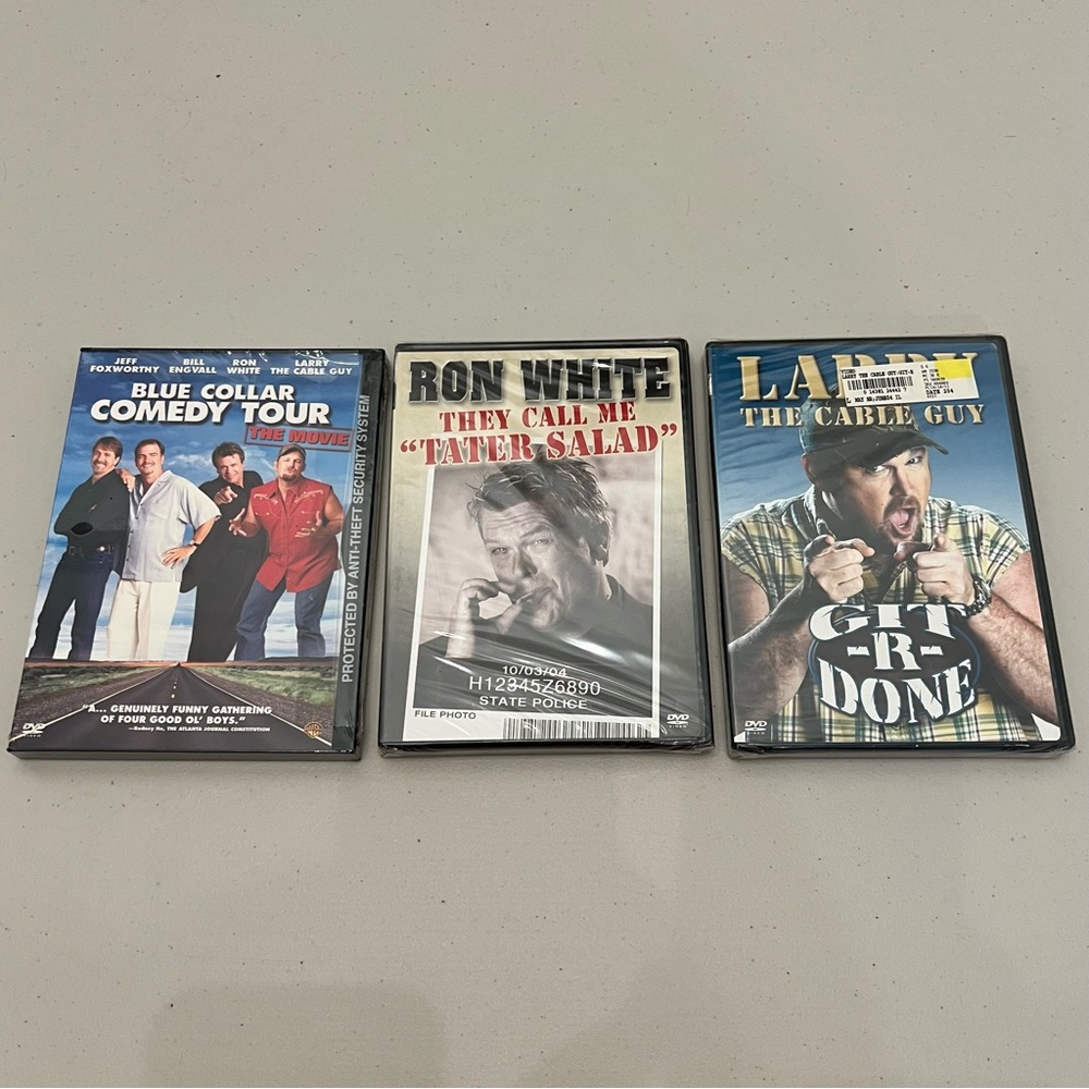 NEW! Blue Collar Comedy Tour, Ron White & Larry the Cable Guy Stand Up DVDs